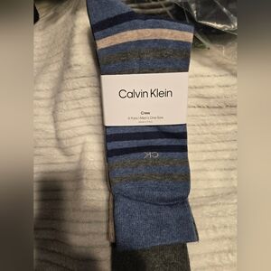 Calvin Klein Men's Multicolor Socks 3 Pair